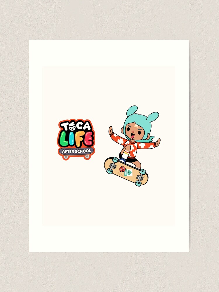 toca boca character pack Art Board Print for Sale by Pocapoㅤ