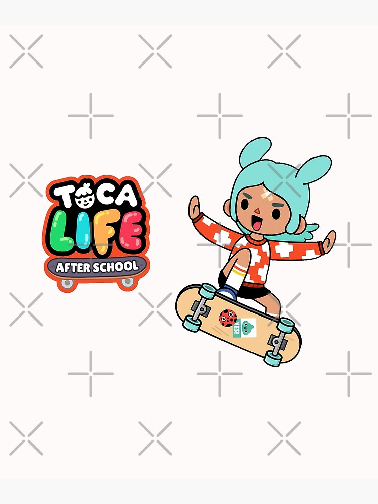 toca boca character pack Art Board Print for Sale by Pocapoㅤ