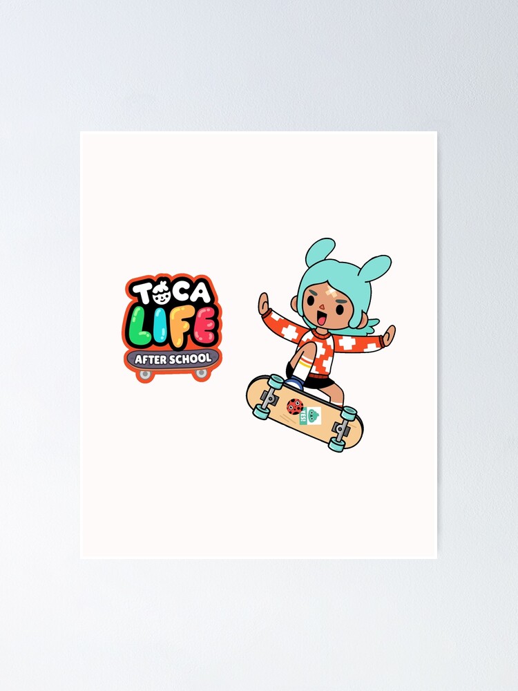 funny toca boca characters pack | Poster