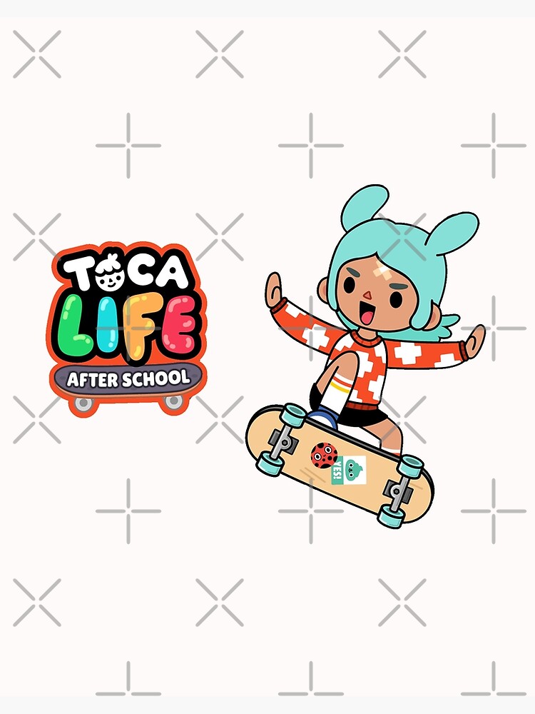 toca boca character pack Art Board Print for Sale by Pocapoㅤ