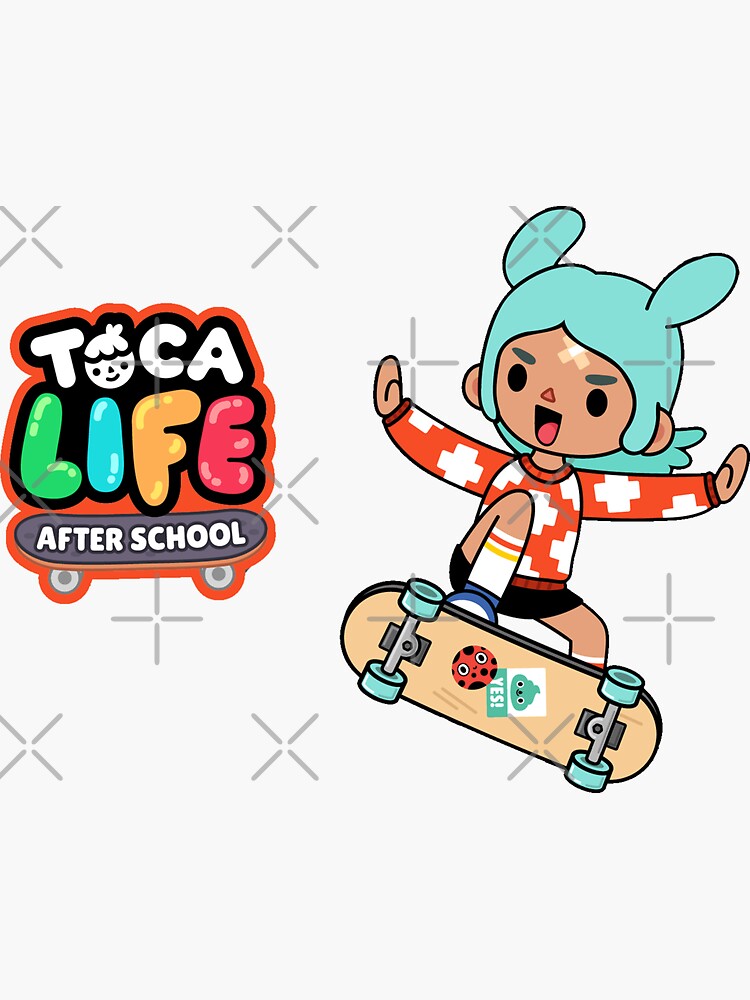 toca boca pack Sticker for Sale by Pocapoㅤ