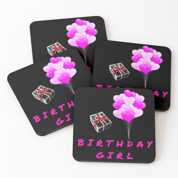 Item preview, Birthday Girl (Pink Balloons) designed and sold by swaise.