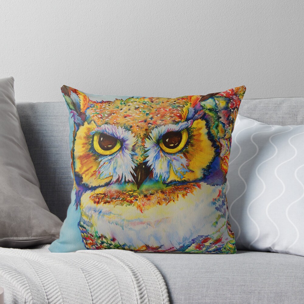 Item preview, Throw Pillow designed and sold by DeborahFox.