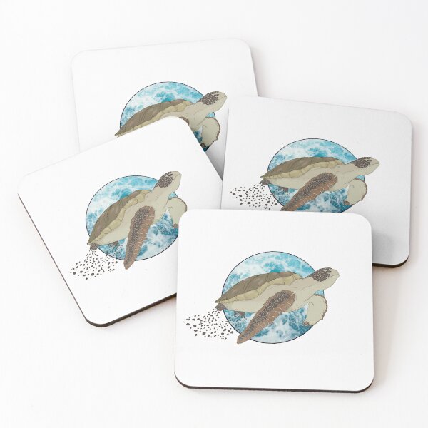Item preview, Drifting Sea Turtle designed and sold by DottirMcQueen.
