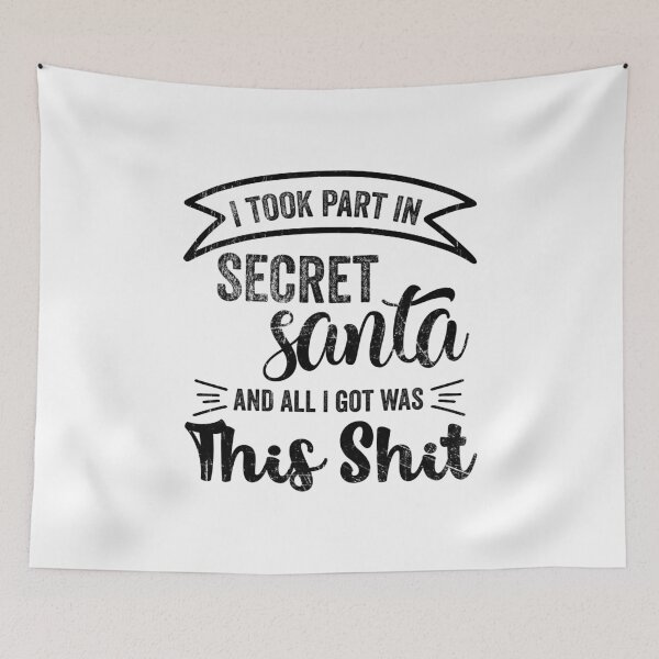 Item preview, Funny Xmas Secret Santa Gifts For him / Her designed and sold by DesignoresLTD.
