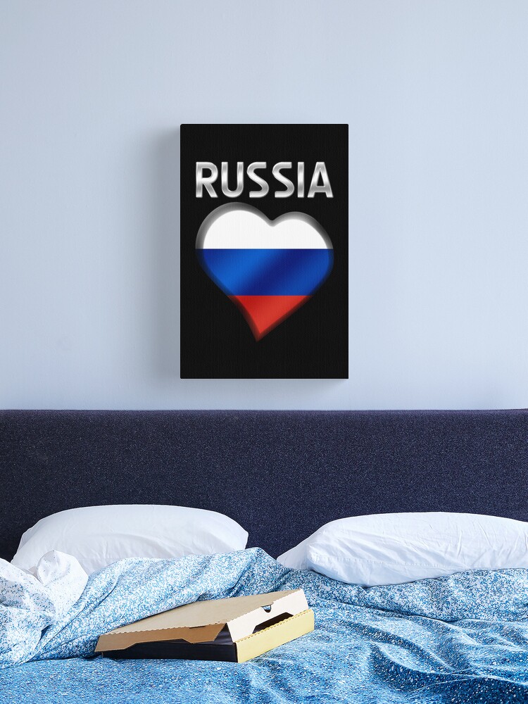 Russia Large Heart Flag  National flag, National flag photo, Russia