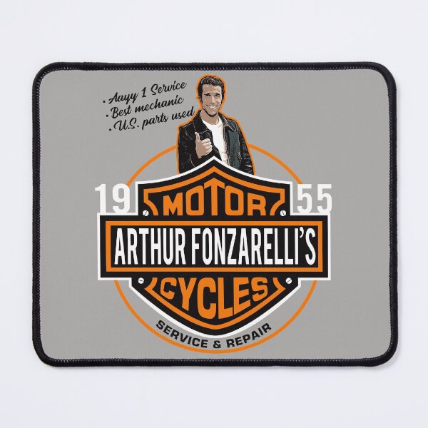 Item preview, Fonzie's Motor Shop designed and sold by Alema Art.
