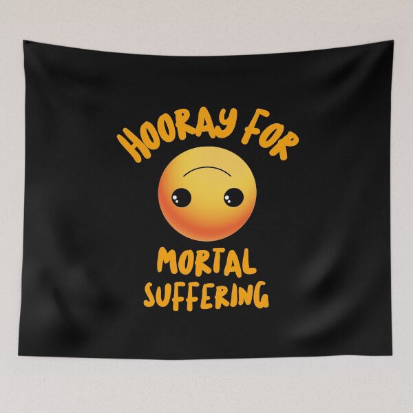 Item preview, Hooray For Mortal Suffering - Nihilism for Nihilist Design designed and sold by Shirtlify.