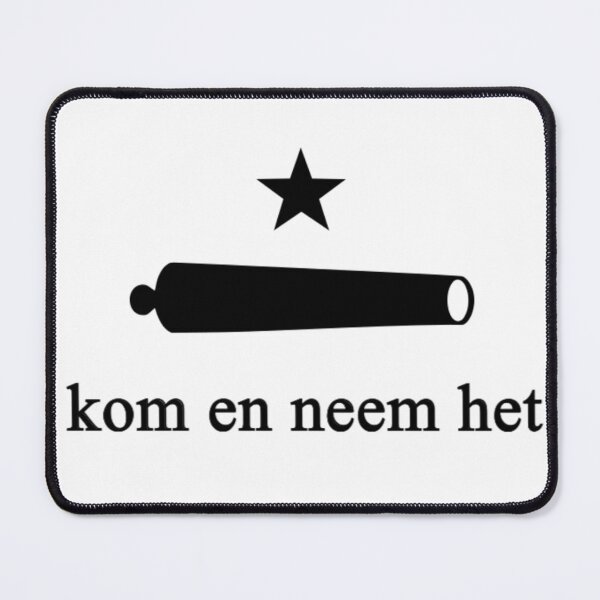 Item preview, 'kom en neem het' vlag (Dutch Come and Take It Flag) designed and sold by JonathanR1994.