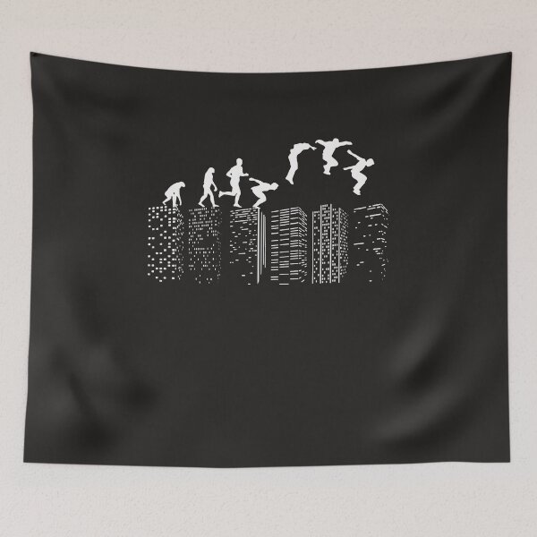 Item preview, Freerunner Freerunning Urban Skyline Art For Traceur designed and sold by MrEddie10.