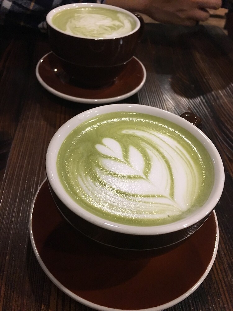 "Matcha Green Tea Latte Art" Poster for Sale by baeng1997 Redbubble
