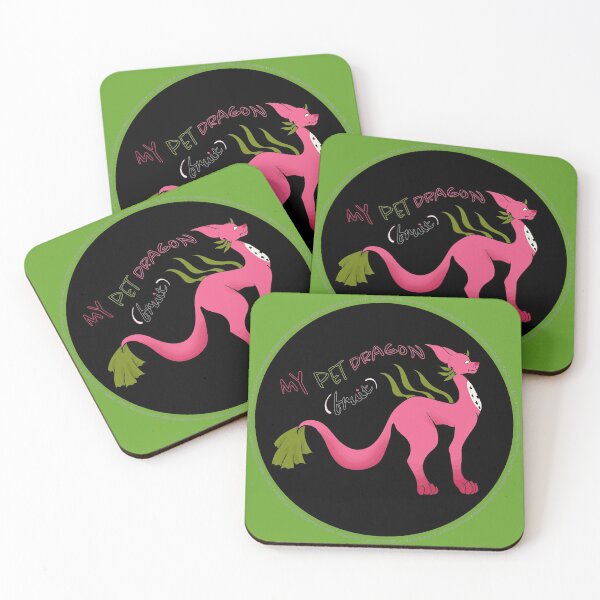 Item preview, My Pet Dragon Fruit (Black & Green) designed and sold by CNGooge.