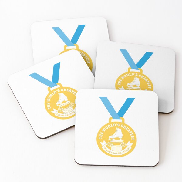 Item preview, The World’s Greatest Figure Skating Coach Gold Medal designed and sold by TripleTriple.