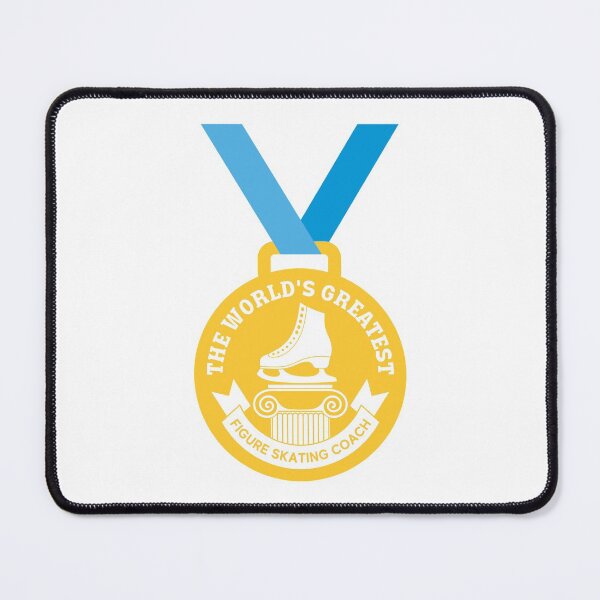 Item preview, The World’s Greatest Figure Skating Coach Gold Medal designed and sold by TripleTriple.