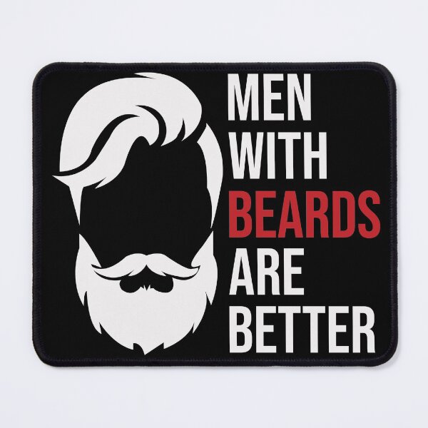 Item preview, Men With Beards Are Better designed and sold by Illustragrump.
