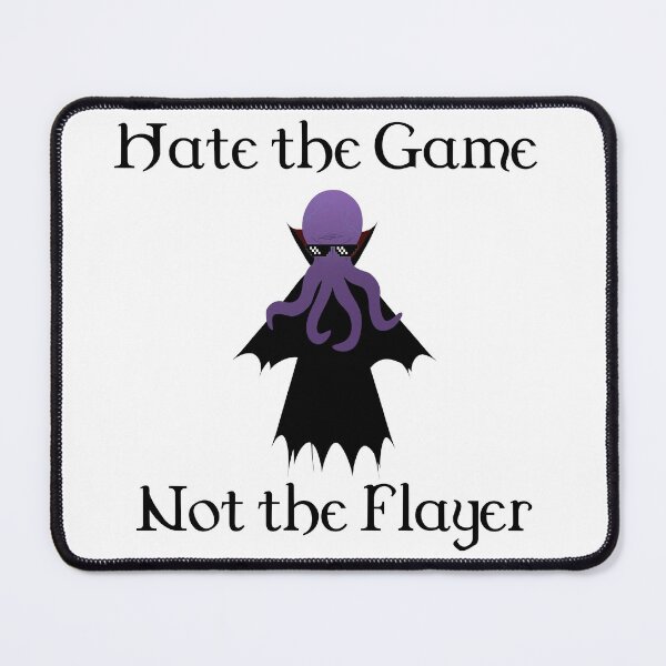 Item preview, Hate the Game Not the Flayer designed and sold by PatternTree.