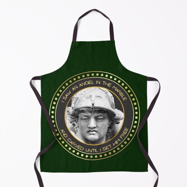 Item preview, Michelangelo: I Saw An Angel In Marble designed and sold by artistoutfitter.