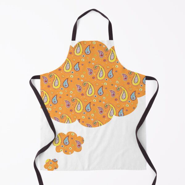 Item preview, Cashmere pattern with orange font designed and sold by Zamen.