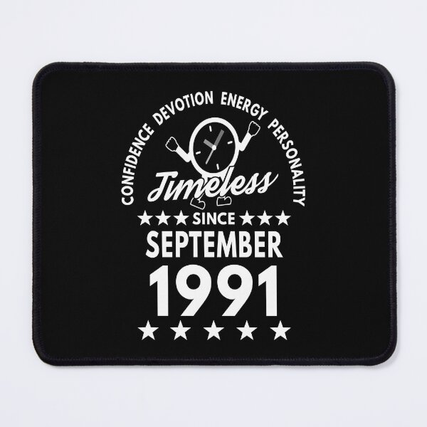 Item preview, September Birthday Timeless Person -1990 - White Text designed and sold by MoonsmileProd.