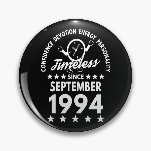 Item preview, September Birthday Timeless Person -1990 - White Text designed and sold by MoonsmileProd.