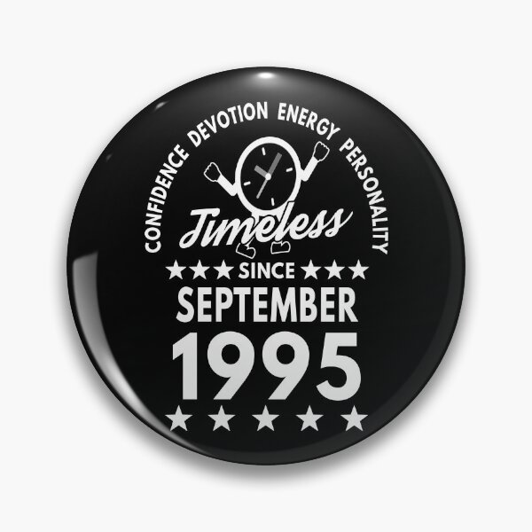 Item preview, September Birthday Timeless Person -1990 - White Text designed and sold by MoonsmileProd.