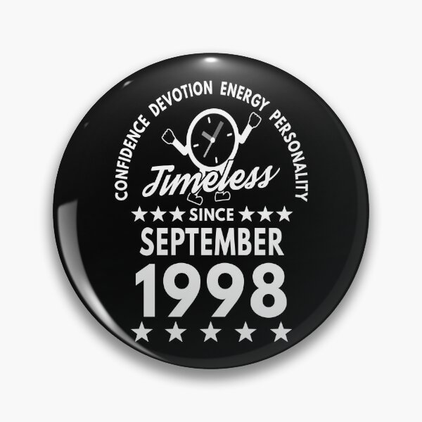 Item preview, September Birthday Timeless Person -1990 - White Text designed and sold by MoonsmileProd.