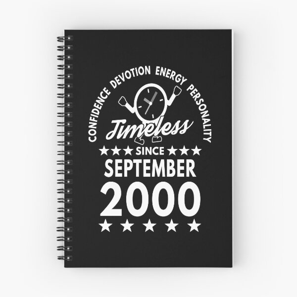 Item preview, September Birthday Timeless Person -1990 - White Text designed and sold by MoonsmileProd.