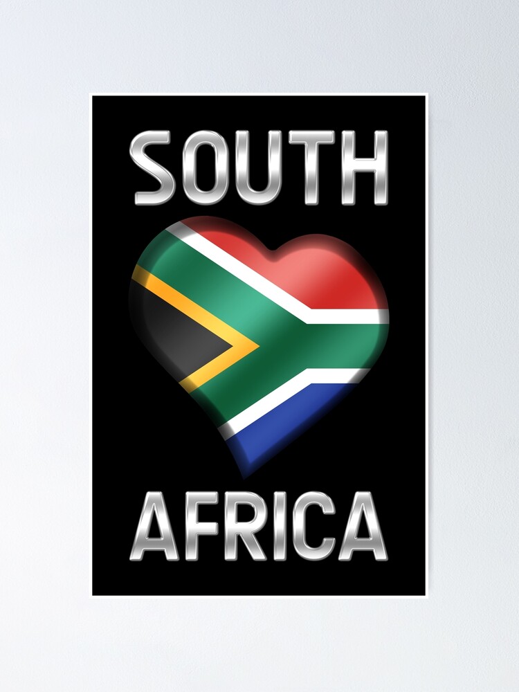 Afrique du Sud drapeau rouge
