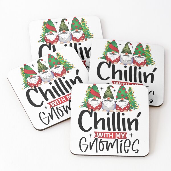 Item preview, Chillin With My Gnomies, Gnome For The Holidays designed and sold by RED FIR.