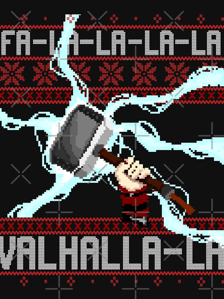 Fa-La-La-La-La Valhalla-La Viking Ugly Christmas Sweater