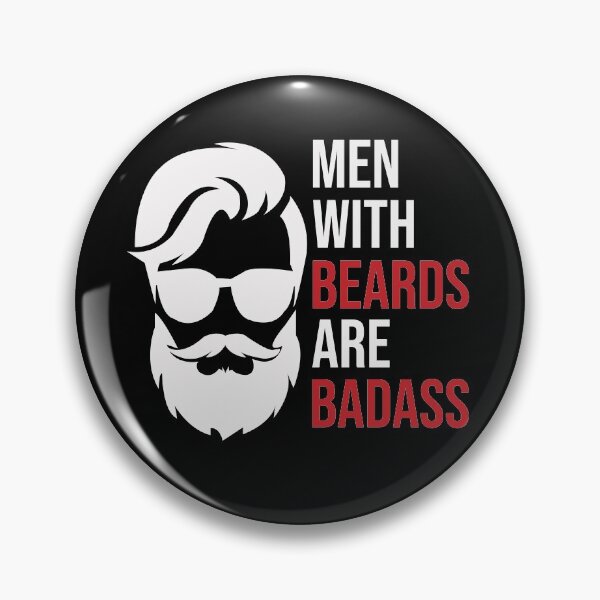 Item preview, Men With Beards Are Badass designed and sold by Illustragrump.