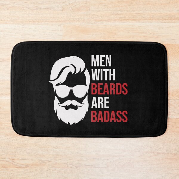 Item preview, Men With Beards Are Badass designed and sold by Illustragrump.