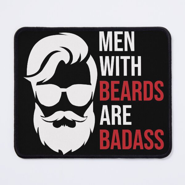 Item preview, Men With Beards Are Badass designed and sold by Illustragrump.
