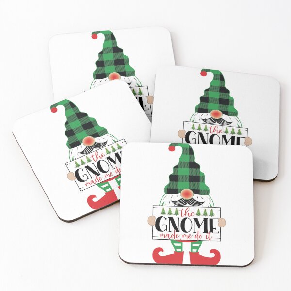 Item preview, The Gnome Made Me Do It, Gnome For The Holidays designed and sold by RED FIR.