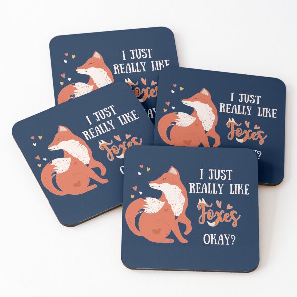 Item preview, I Just Really Like Foxes, Okay? designed and sold by letswookieswin.