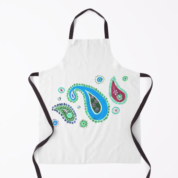 Item preview, cashmere, turquoise, paisley, blue designed and sold by Zamen.