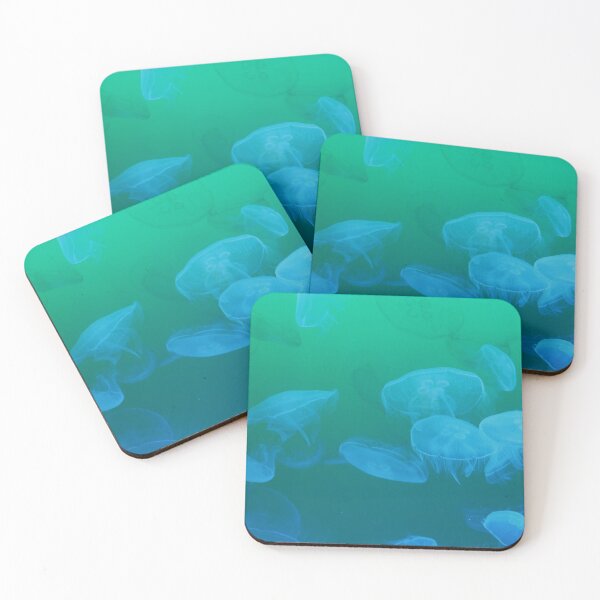 Item preview, Oacian Blue Color - Ocean Jelly Fish designed and sold by LunaticArtWork.
