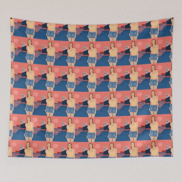 Item preview, A woman in the port designed and sold by korasi.