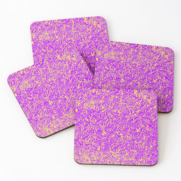 Item preview, ribbon, yellow on purple designed and sold by dnparker.