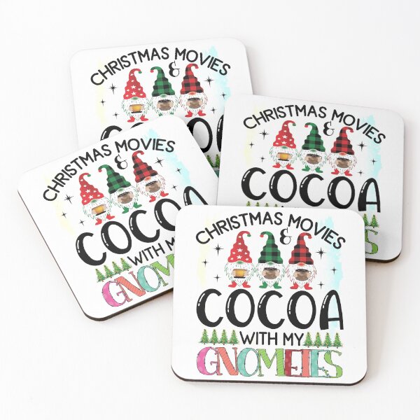 Item preview, Christmas Movies Cocoa With My Gnomeies , Gnome For The Holidays designed and sold by RED FIR.