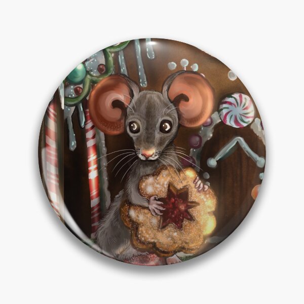 Item preview, Christmas Gingerbread Cookie Mouse designed and sold by Shadowind.