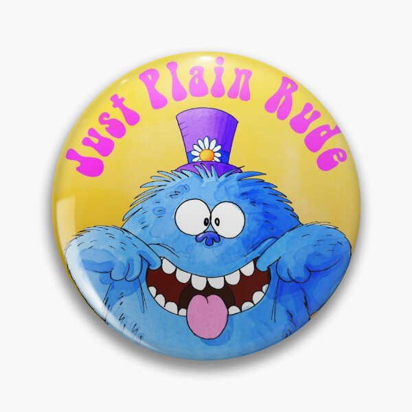 Item preview, Just Plain Rude Monster designed and sold by nikafia.