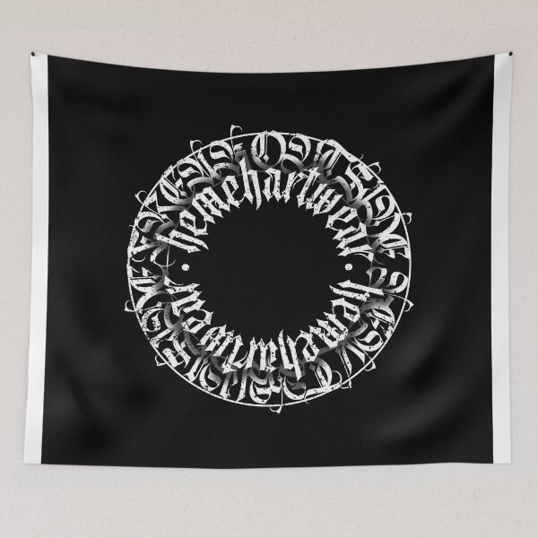 Item preview, White Calligraphy designed and sold by hmhartwear.