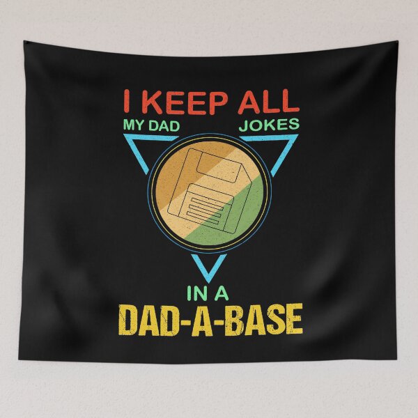 Item preview, I Keep All My Dad Jokes in a Dad A Base Humorous Sarcastic Puns Dad Father's Day Birthday designed and sold by Wadia Hamda.