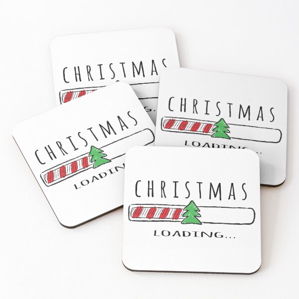 Item preview, Christmas loading - Happy Christmas and a happy new year! - Available in stickers, clothing, etc designed and sold by crazycollective.