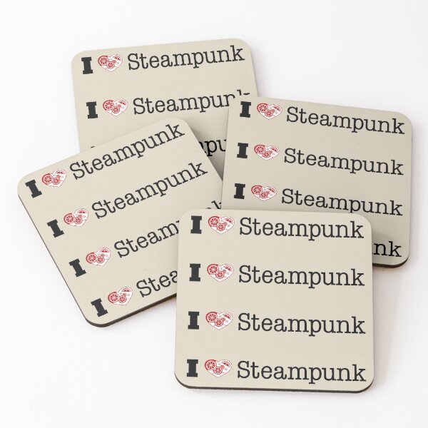 Item preview, I (heart) Steampunk designed and sold by ray 6volt.