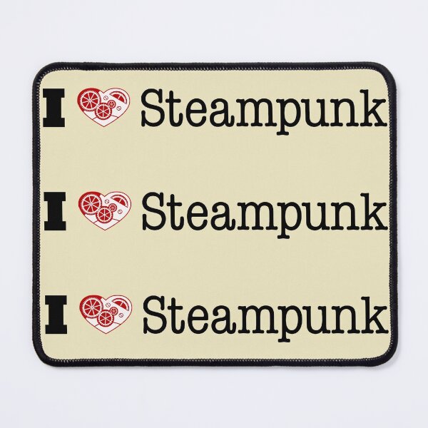 Item preview, I (heart) Steampunk designed and sold by ray 6volt.