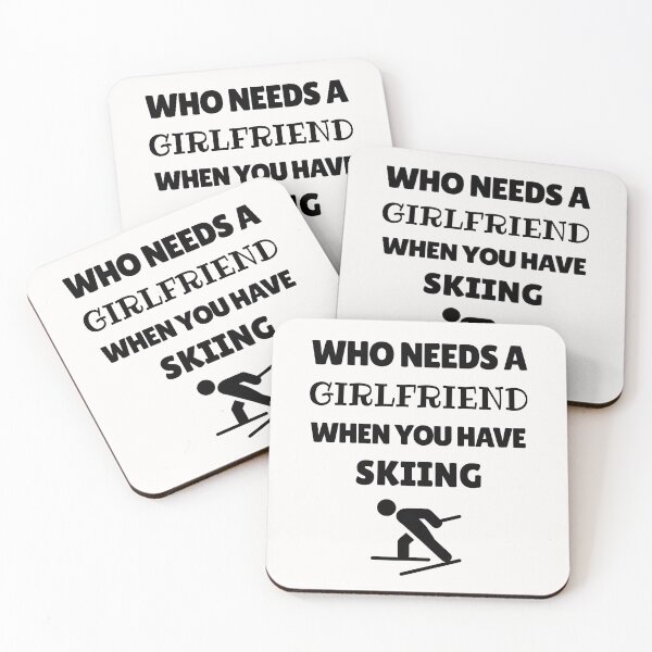 Item preview, Who needs a girlfriend when you have skiing designed and sold by TheGreenGoat.