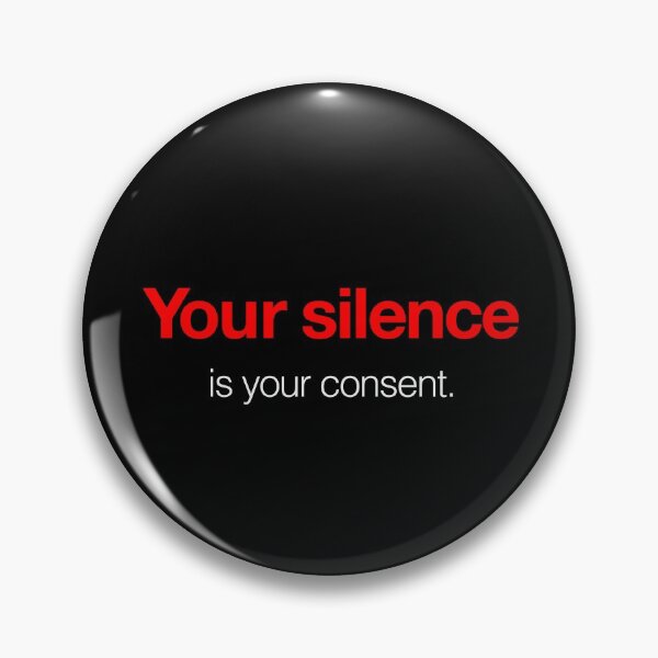 Item preview, Your silence is your consent - Patriot Rebellion on Tyranny designed and sold by -Koleidescope.