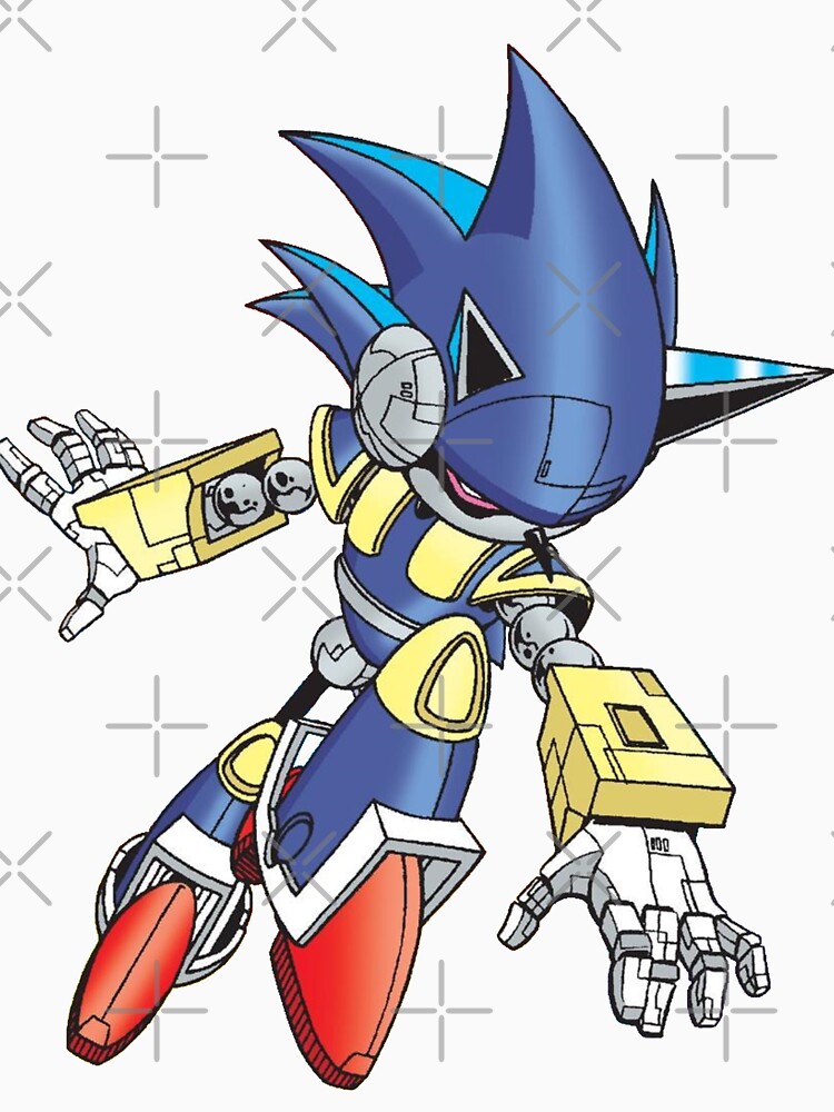 A unique mecha sonic design